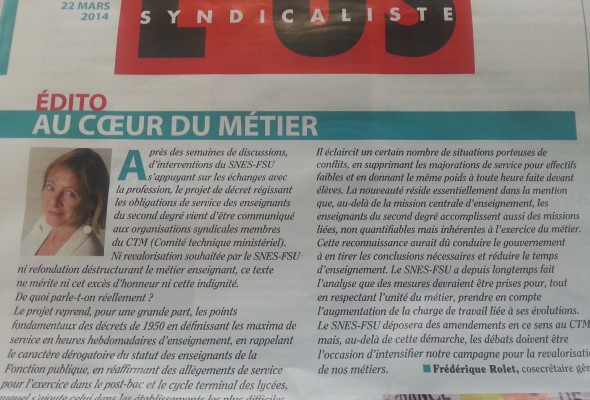 Communiqué de presse d’Alain Avello, secrétaire général du Collectif Racine : Les syndicats de l’éducation trahissent l’école de la République