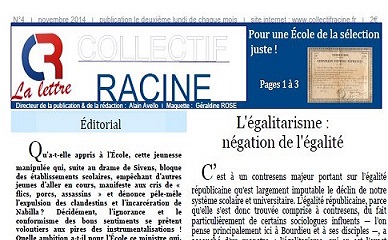 « La Lettre » du Collectif Racine (n°4 | novembre 2014)
