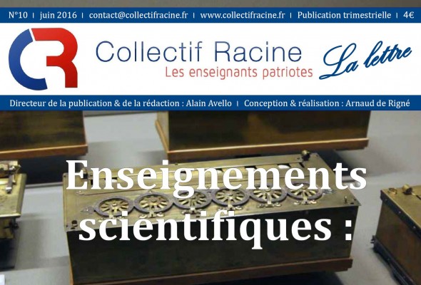 « La Lettre » du Collectif Racine (n°10 | juin 2016)